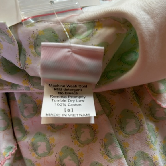 Shrimp and Grits girls Easter dress size 6 - Picture 6 of 7